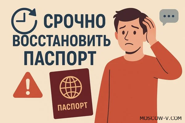 как быстро восстановить паспорт