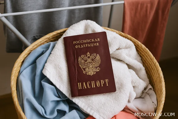 Паспорт постиран в стиральной машине, надо быстро заменить.